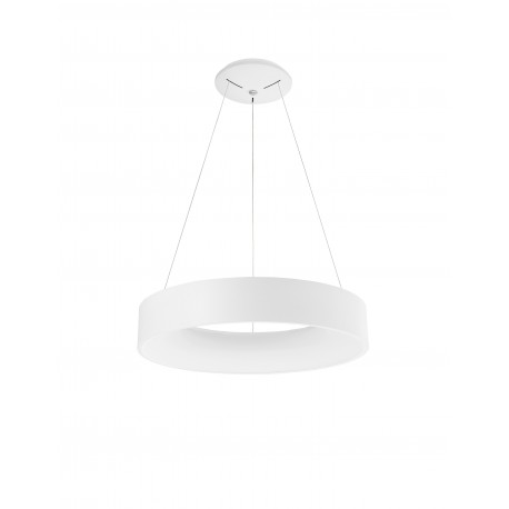 3000K Matt White Aluminium & Acrylic LED 54 Watt 230 Volt 2124Lm 3000K IP20 D: 60 H: 120 cm Adjustable Height 