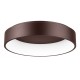 Coffee Brown Aluminium & Acrylic LED 42 Watt 230 Volt 2691Lm 3000K IP20 D: 60 H: 13 cm 