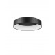 Black Aluminium & Acrylic LED 42 Watt 230 Volt 2691Lm 3000K IP20 D: 60 H: 13 cm 