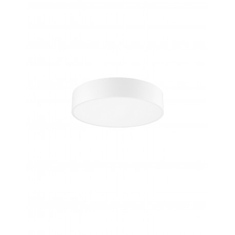 White Aluminium Acrylic Diffuser LED 30 Watt 230 Volt 1800Lm 3000K IP20 D: 40 H: 10 cm 