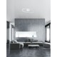 White Aluminium & Acrylic LED 28 Watt 230 Volt 1950Lm 3000K IP20 L: 60 W: 35 H: 15 cm 