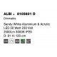 Triac Dimmable Sandy White Aluminium & Acrylic LED 52 Watt 230 Volt 2685Lm 3000K IP20 D: 61 H1: 6 H2: 120 cm Adjustable Height 
