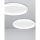 Not Dimmable White Aluminium & Acrylic LED 32 Watt 230 Volt 1952Lm 3000K IP20 D: 41 H: 8.5 cm 