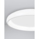Triac Dimmable White Aluminium & Acrylic LED 96 Watt 230 Volt 6068Lm 3000K IP20 D: 81 H: 8.5 cm 