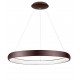 Triac Dimmable Coffee Brown Aluminium & Acrylic LED 80 Watt 230 Volt 4000Lm 3000K IP20 D: 81 H: 120 cm Adjustable Height 