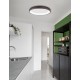 Triac Dimmable Brown Aluminium & Acrylic LED 50 Watt 230 Volt 2876Lm 3000K IP20 D: 61 H: 8.5 cm 