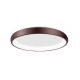 Triac Dimmable Brown Aluminium & Acrylic LED 50 Watt 230 Volt 2876Lm 3000K IP20 D: 61 H: 8.5 cm 