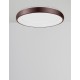 Triac Dimmable Brown Aluminium & Acrylic LED 50 Watt 230 Volt 2876Lm 3000K IP20 D: 61 H: 8.5 cm 