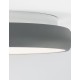 Triac Dimmable Sandy Gray Aluminium & Acrylic LED 32 Watt 230 Volt 1952Lm 3000K IP20 D: 41 H: 8.5 cm 