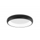 Triac Dimmable Sandy Black Aluminium & Acrylic LED 32 Watt 230 Volt 1952Lm 3000K IP20 D: 41 H: 8.5 cm 