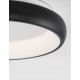 Triac Dimmable Sandy Black Aluminium & Acrylic LED 32 Watt 230 Volt 1952Lm 3000K IP20 D: 41 H: 8.5 cm 