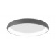 Triac Dimmable Sandy Gray Aluminium & Acrylic LED 50 Watt 230 Volt 2876Lm 3000K IP20 D: 61 H: 8.5 cm 