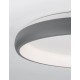 Triac Dimmable Sandy Gray Aluminium & Acrylic LED 50 Watt 230 Volt 2876Lm 3000K IP20 D: 61 H: 8.5 cm 
