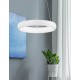 Triac Dimmable Sandy White Aluminium & Acrylic LED 32 Watt 230 Volt 1950Lm 3000K IP20 D: 41 H: 120 cm Adjustable Height 