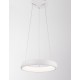 Triac Dimmable Sandy White Aluminium & Acrylic LED 32 Watt 230 Volt 1950Lm 3000K IP20 D: 41 H: 120 cm Adjustable Height 