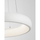 Triac Dimmable Sandy White Aluminium & Acrylic LED 32 Watt 230 Volt 1950Lm 3000K IP20 D: 41 H: 120 cm Adjustable Height 