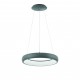 Triac Dimmable Sandy Gray Aluminium & Acrylic LED 32 Watt 230 Volt 1950Lm 3000K IP20 D: 41 H: 120 cm Adjustable Height 