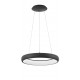Triac Dimmable Sandy Black Aluminium & Acrylic LED 32 Watt 230 Volt 1950Lm 3000K IP20 D: 41 H: 120 cm Adjustable Height 