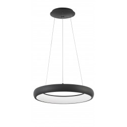 Triac Dimmable Sandy Black Aluminium & Acrylic LED 32 Watt 230 Volt 1950Lm 3000K IP20 D: 41 H: 120 cm Adjustable Height 