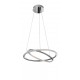 Chrome Aluminium & Acrylic LED 29 Watt 230 Volt 2010Lm 3000K IP20 D: 45 H: 120 cm Adjustable Height & Adjustable 