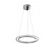 Chrome Aluminium & Acrylic LED 29 Watt 230 Volt 2010Lm 3000K IP20 D: 45 H: 120 cm Adjustable Height & Adjustable 