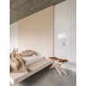 White Aluminium White Shade Switch On/Off E27 1x12 Watt IP20 230 Volt L: 21 W: 25.5 H: 33 cm