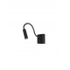 Black Aluminium Adjustable Switch On/Off LED Samsung 3 Watt 190Lm 3000K IP20 L: 32 W: 8 H: 8 cm 