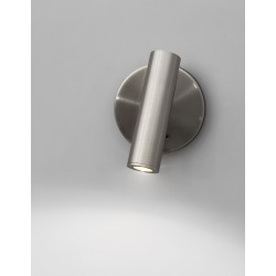 Chrome Aluminium Adjustable Switch On/Off LED Samsung 3 Watt 190Lm 3000K IP20 L: 11 W: 9 H: 11 cm Rotating & Adjustable 