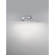 Chrome Aluminium & Acrylic LED 18 Watt 230 Volt 530Lm 4000K IP44 L: 57 W: 4.5 H: 19 cm 