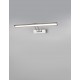 Chrome Aluminium & Acrylic LED 18 Watt 230 Volt 530Lm 4000K IP44 L: 57 W: 4.5 H: 19 cm 