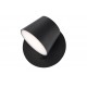 Black Aluminium & Acrylic Adjustable Switch On/Off LED Edison 6 Watt 230 Volt 528Lm 3000K IP20 L: 12 W: 12 H: 12 cm 