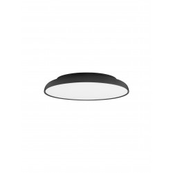 3000K Triac Dimmable Sandy Black Aluminium & Acrylic LED 40 Watt 220-240 Volt 2541Lm IP20 D: 45 H: 9 cm 