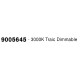 3000K Triac Dimmable Sandy White Aluminium & Acrylic LED 50 Watt 220-240 Volt 3741Lm IP20 D: 60 H: 9 cm 