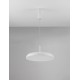 3000K Triac Dimmable Sandy White Aluminium & Acrylic LED 40 Watt 220-240 Volt 2541Lm IP20 Remote Control Included D: 45 H: 150 