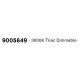 3000K Triac Dimmable Sandy Black Aluminium & Acrylic LED 40 Watt 220-240 Volt 2541Lm IP20 Remote Control Included D: 45 H: 150 