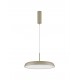 3000K Triac Dimmable Champagne Gold Aluminium & Acrylic LED 40 Watt 220-240 Volt 2541Lm IP20 Remote Control Included D: 45 H: 1