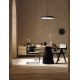2700-4000K CCT Dimmable Sandy Black Aluminium & Acrylic LED 40 Watt 220-240 Volt 2541Lm IP20 Remote Control Included D: 45 H: 1