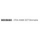 2700-4000K CCT Dimmable Sandy Black Aluminium & Acrylic LED 40 Watt 220-240 Volt 2541Lm IP20 Remote Control Included D: 45 H: 1