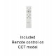 2700-4000K CCT Dimmable Sandy Black Aluminium & Acrylic LED 40 Watt 220-240 Volt 2541Lm IP20 Remote Control Included D: 45 H: 1
