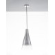Chrome Metal Gradient Glass LED E27 1x12 Watt 230 Volt IP20 Bulb Excluded D: 23 H1: 45 H2: 120 cm Adjustable height 