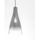 Chrome Metal Gradient Glass LED E27 1x12 Watt 230 Volt IP20 Bulb Excluded D: 23 H1: 45 H2: 120 cm Adjustable height 