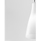 White Glossy Glass LED E27 1x12 Watt 230 Volt IP20 Bulb Excluded D: 23 H1: 45 H2: 120 cm Adjustable height 