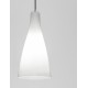 White Glossy Glass LED E27 1x12 Watt 230 Volt IP20 Bulb Excluded D: 23 H1: 45 H2: 120 cm Adjustable height 