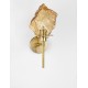 Brass Gold Metal & Amber Glass LED E14 Watt 1x5 Watt 230 Volt IP20 Bulb Excluded D: 14.8 W: 18 H: 34 cm Adjustable height 