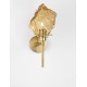 Brass Gold Metal & Amber Glass LED E14 Watt 1x5 Watt 230 Volt IP20 Bulb Excluded D: 14.8 W: 18 H: 34 cm Adjustable height 