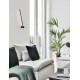 Sandy Black Aluminium & Acrylic LED 17 Watt 230 Volt 777Lm 3000K IP20 L: 6 W: 10 H: 60 cm 