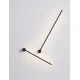 Sandy Black Aluminium & Acrylic LED 23 Watt 230 Volt 2725Lm 3000K IP20 L: 6 W: 10 H: 90 cm 
