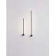 Sandy Black Aluminium & Acrylic LED 23 Watt 230 Volt 2725Lm 3000K IP20 L: 6 W: 10 H: 90 cm 