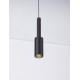 Sandy Black Aluminium LED 7 Watt 220-240 Volt 703Lm 3000K IP20 D: 4 H: 200 cm Adjustable Height 