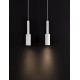 Sandy White Aluminium LED 14 Watt 220-240 Volt 1121Lm 3000K IP20 L: 30 H: 200 cm Adjustable Height 